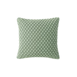Peri Home Crochet Decorative Accent Throw Pillow, 20 x 20, Sage