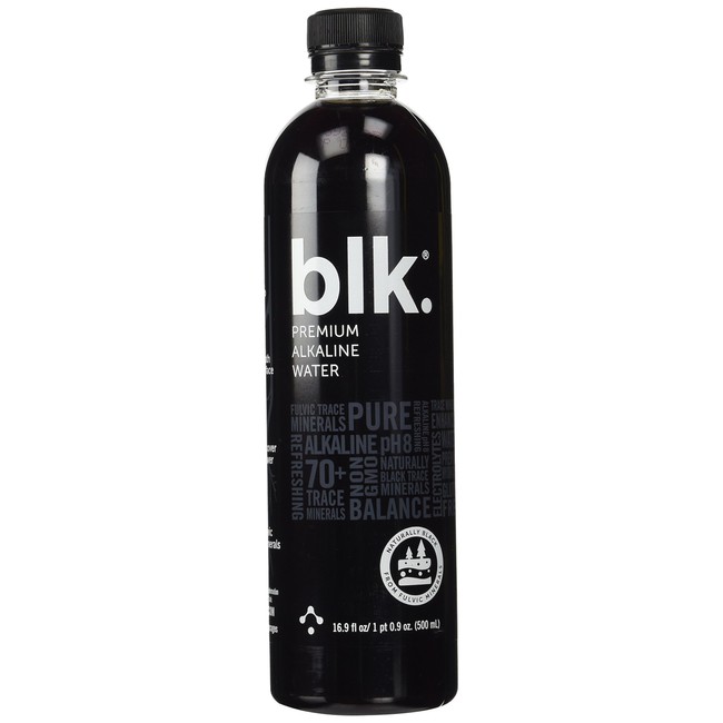 Blk Beverages - Spring Water Enriched with Fulvic Acid - 16.9 oz. (3 Pack)