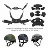 Helmet Dial Suspension System Chin Strap Helmet Padding Kit for