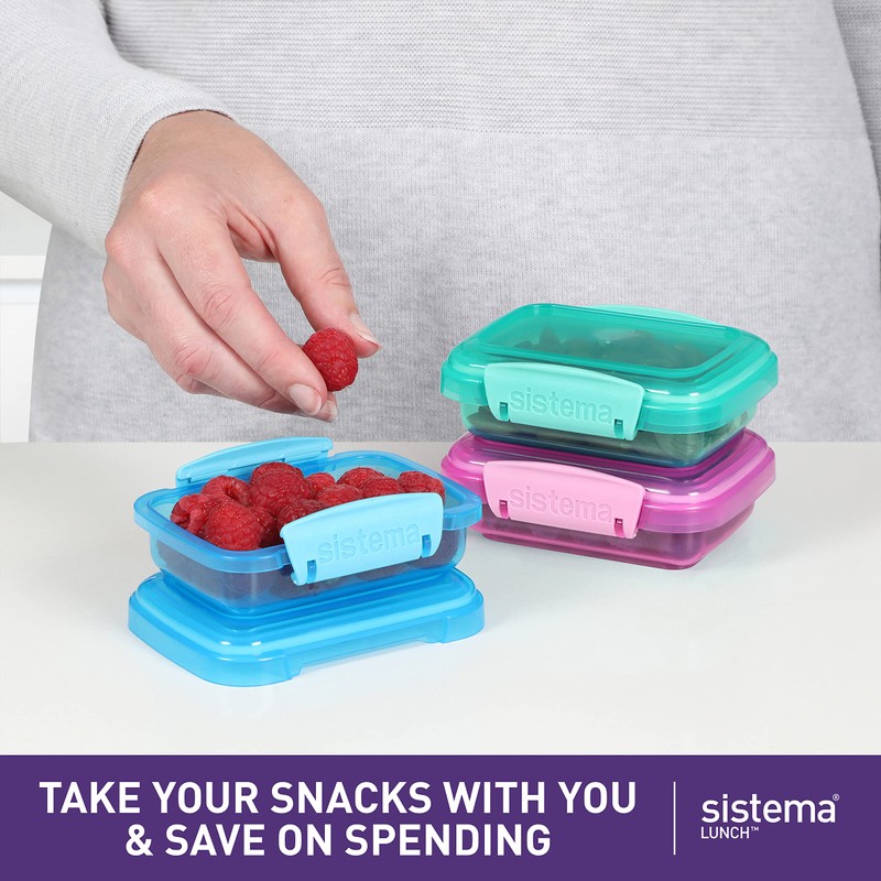Sistema Lunch Food Storage Containers | 200 ml | Small