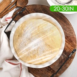 Cubiertas de plástico extra grandes para cuencos - 100 piezas, cubren cuencos/platos de 50-75 cm, cubiertas de plástico elásticas reutilizables, cubie