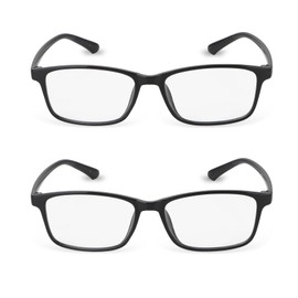 Baomain 2-Pack Anti-Reflective Reading Glasses - Black - Lightweight Anti-Glare Computer Readers for Men/Women 3.0X
