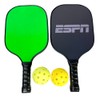 ESPN Neon Pickleball Set Includes 2 neon Paddles and 2