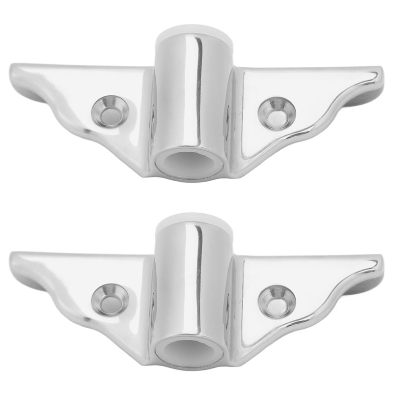 2Pcs Boat Rowlock Socket 1/2in Hole 316 Cast Stainless Steel