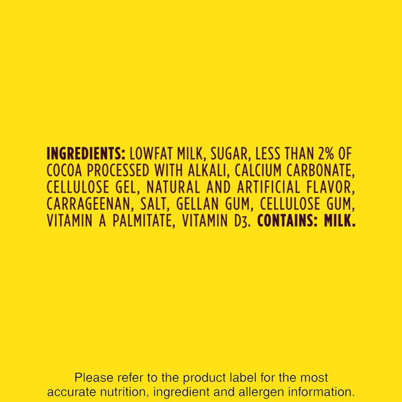 Nesquik Chocolate Lowfat Milk Ready to Drink 12 Pack of