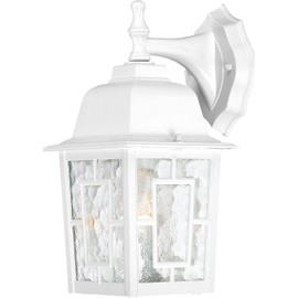 Nuvo 60/3484 One Light Outdoor Wall Mount, White