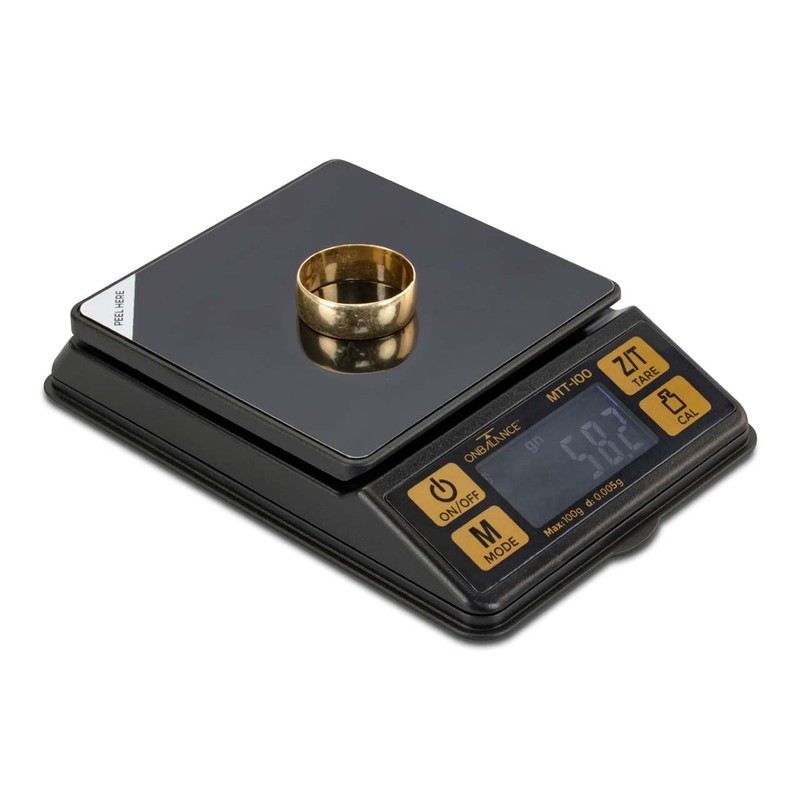 On Balance Mini Table Top MTT-100 Weighing Pocket Scale