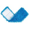 BiOHY Mop 40 cm Chenille Mop Microfibre Mop Blue (Single)