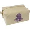 Azeeda 'Cute Octopus' Canvas Wash Bag/Makeup Case (CS00047155)