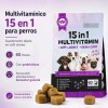 60 Multivitamínico Perros Refuerza Salud Articular 15 En 1