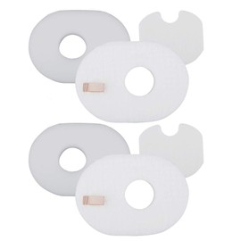 Laukowind for Shark Rocket HV300 HV301 HV300W HV302 HV305 HV310 UV450 Shark XFFV300 Rocket Foam Felt Filter Kit 2 Pack Vacuum Filters Filter Kit