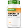 Vitamin D3 10.000 IU 365 Tablets, High Dosage, Daily Dose
