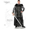 UNDERWRAPS Men's Medieval Costume - Warrior King Black
