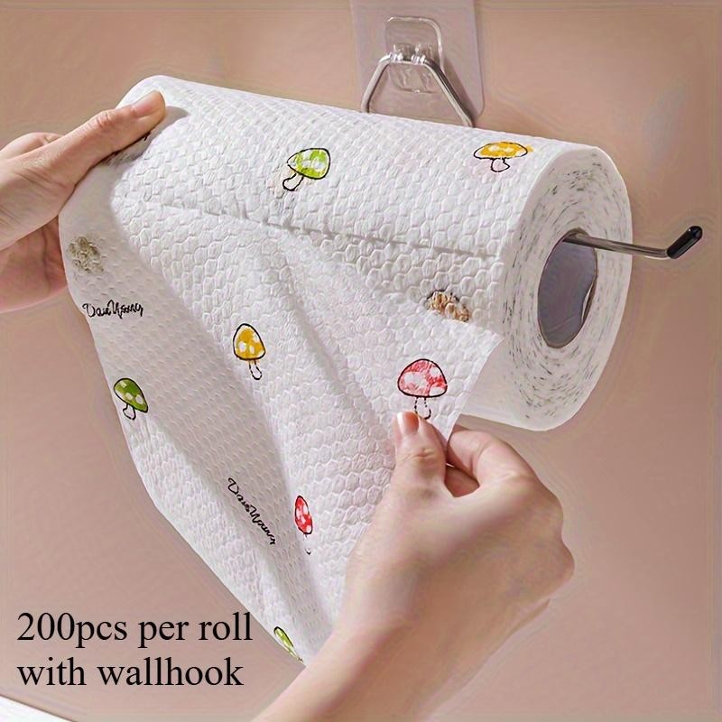 50/100/200/400pcs Disposable Cleaning Wipes | Non-woven PET Fabric Kitchen Towels,