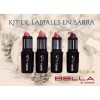 Bella Set De 8 Labiales En Barra Bella