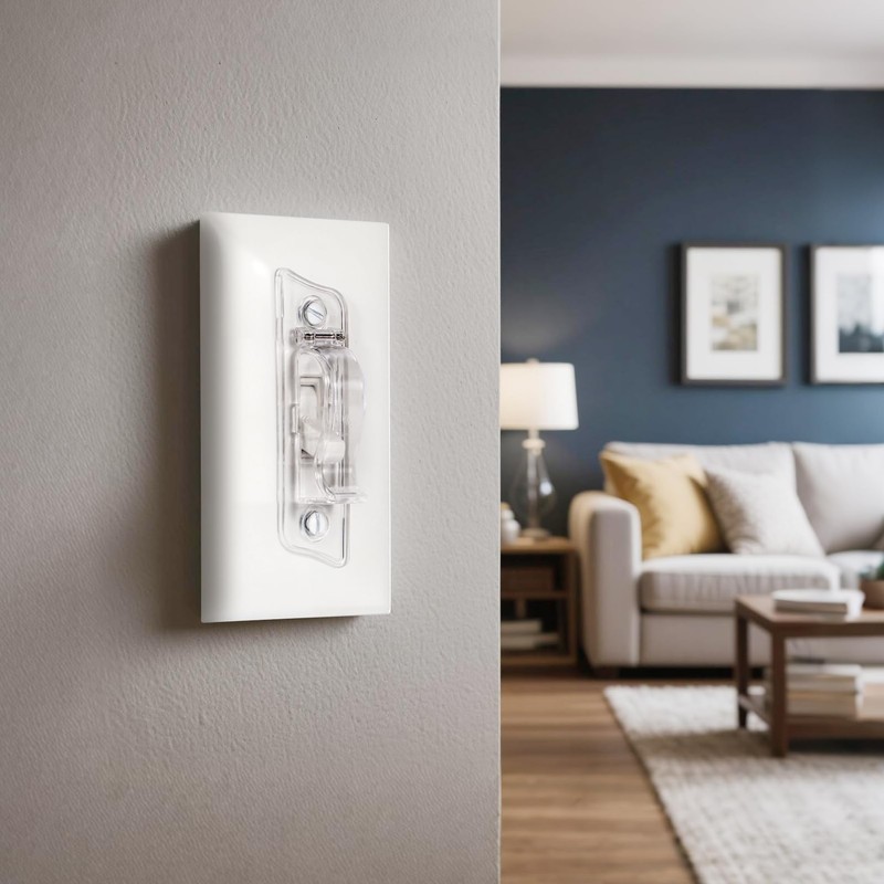 Wall Switch Guard,Light Switch Cover,Child Proof Light Switch Cover Guard,Light