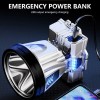 90000LM Super Bright Rechargeable High Power Headlamp Portable Camping Headlamp