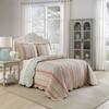 Waverly Garden Glitz Modern Farmhouse Floral 3-Piece Reversible Quilt Bedding