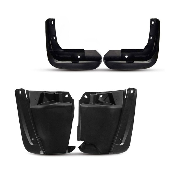 MNMSYH Mud Guard Guardabarros 4Dr 9Th Gen Splash Guards Flap