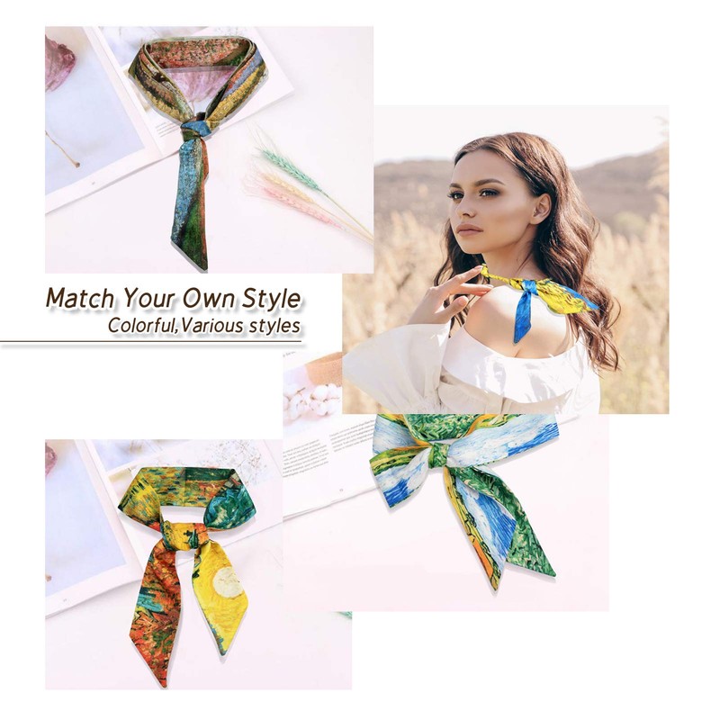 AUHOKY - 6 pulseras con asa de bolso y cinta