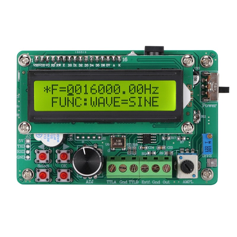 FY1005S Digital LED Display DDS Function Signal Generator 5MHZ Sine