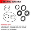 Rear Axle Brake Drum Wheel Seal Bearing Kit with O-Ring