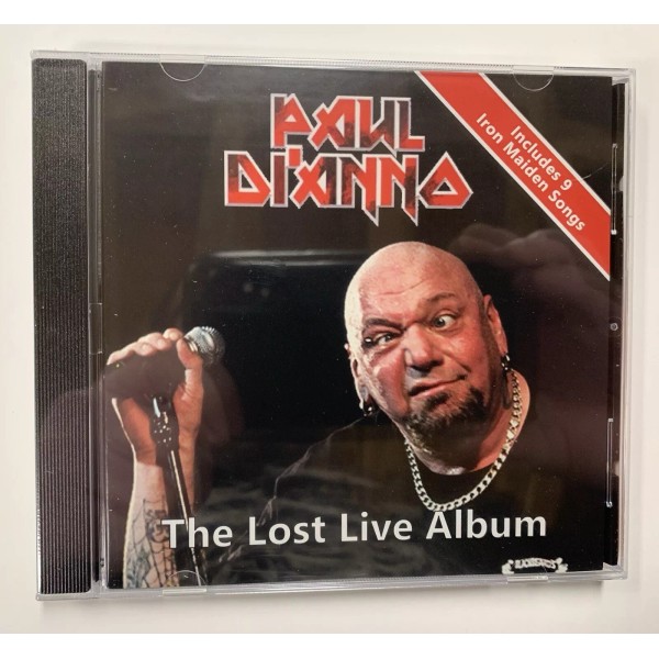 Paul Di’Anno - The Lost Live Album CD 2024 Spain