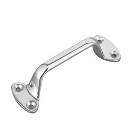 Yctze Grab Handle, 6in Stainless Steel Door Grab Bar High Hardness Door Handrail Bar For Marine Boats Yachts Rvs Residence Bathroom