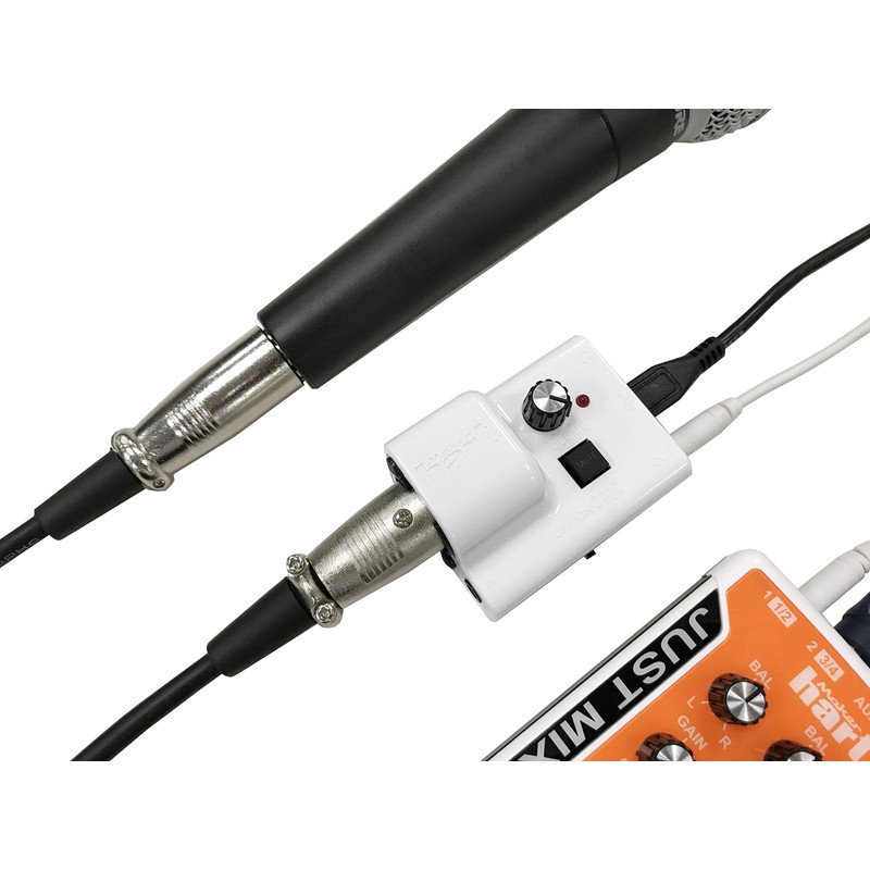 Just Mic Power EU (White)