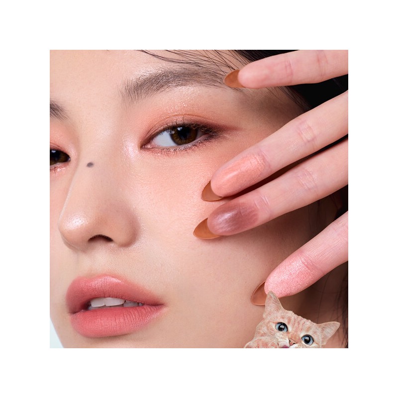 3CE Color Grid Eyeshadow + Color Grid Dual Brush FLAME