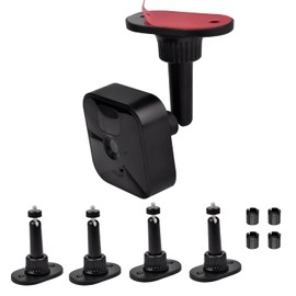 4 Pack Strong Adhesive Wall Mount for Blink Outdoor 4 (4th Gen) & (3rd Gen),Blink Outdoor Camera, No Drilling or Screw Secured Fixed,360 Degree Adjustable Wall Mount Bracket for Blink XT/XT2 Camera