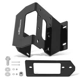 maXpeedingrods Winch Mount Bracke Plate for Honda Pioneer 1000/1000-5 2016-2025 & 1000-6 2023-2025 Powder Coated