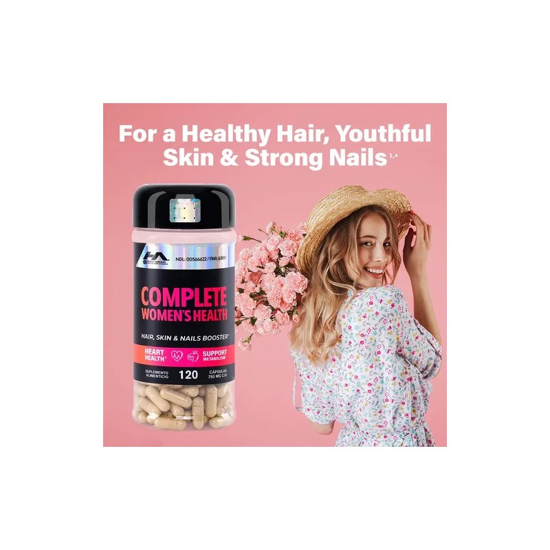 Human Amplifier® Complete Women's Health® 120 Cápsulas