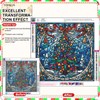 Christmas Diamond Art Kits for Adults, Stained Glass Tree Diamond