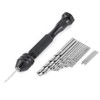 Taladro manual de precisión con tornillo de precisión negro con