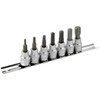 DAKCOS Hex Bit Socket Set 3/8" Drive 7 Pieces Metric