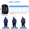 Kunoli Pack of 2 Rain Cover Backpack, Backpack Rain Cover