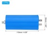 PATIKIL CBB60 70uf Running Capacitor,2Pcs AC 250V 4Pins 50/60Hz Cylinder