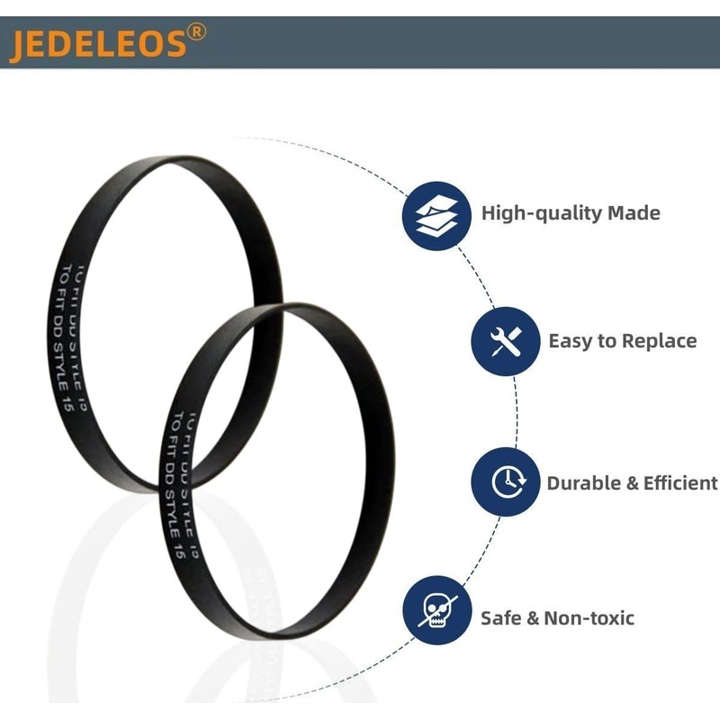 JEDELEOS - Correas de repuesto para aspiradora vertical Dirt Devil