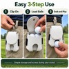 Golf Ball Waist Pouch for Easy Ball Access – Portable