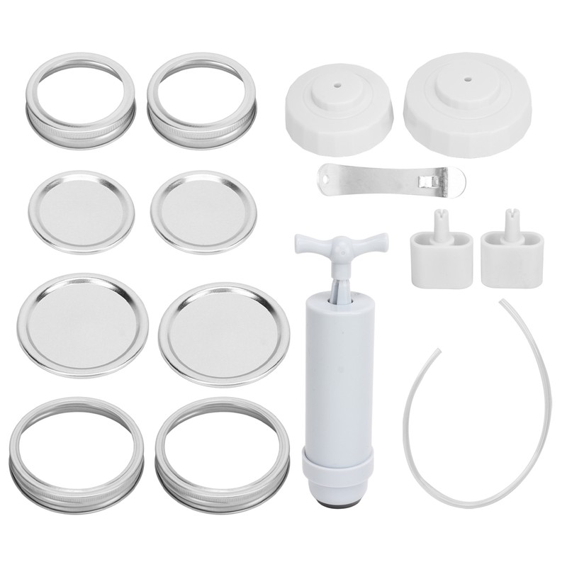 Jar Vacuum Sealer Kit Food Protector Jar Sealer with Accessory