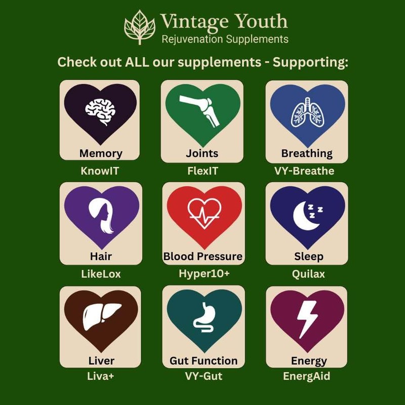 Vintage Youth Quilax Sleep Support Capsules | Deep Sleep &