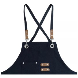 Texben 6 Mandil Delantal Cocina Chef-barbería-multiusos-unisex