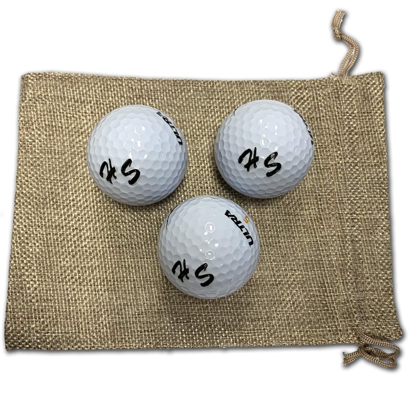Golf Ball with Engraving Initials for Golf Players, Laser Engraving