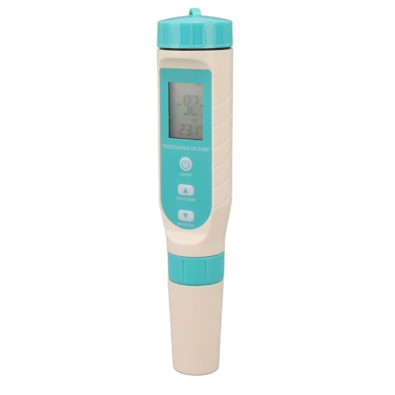 Water Quality Tester TDS EC PH SALT S.G ORP TEMP