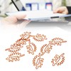 100pcs Paper Clips Portable Mini Cute Dinosaur Shape Electroplated Metal