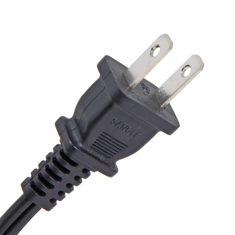 Short AC Power Cable, Ancable 1ft(0.3m) 18AWG Figure 8 Universal