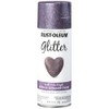 Rust-Oleum 342607 Specialty Glitter Spray Paint, 10.25 oz, Purple Multi-Color