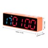 Fitness Timer Clock Large LED Digital Anti Vertigo Display Workout