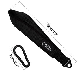 Arm Wrestling Training Strap Belt Hand Grip Arm Finger Forearm Exerciser Strengthener for Cable Machine and Free Weight